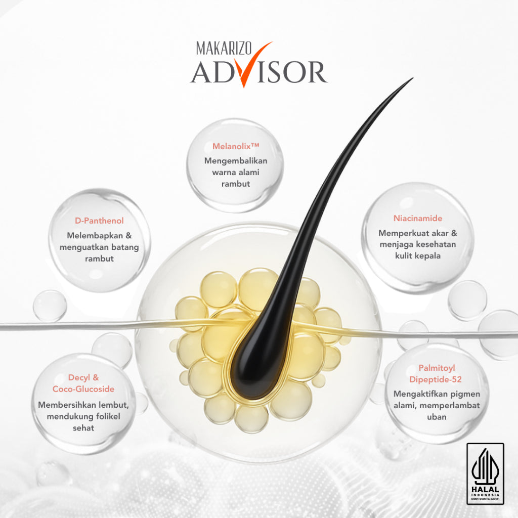 Makarizo Advisor RX Grey Hair Expert Care Scalp Serum 40 mL