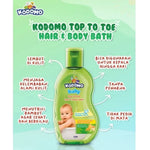 Kodomo Baby Sabun Mandi & Sampo Bayi Anti Bakteri Pump 400 ml