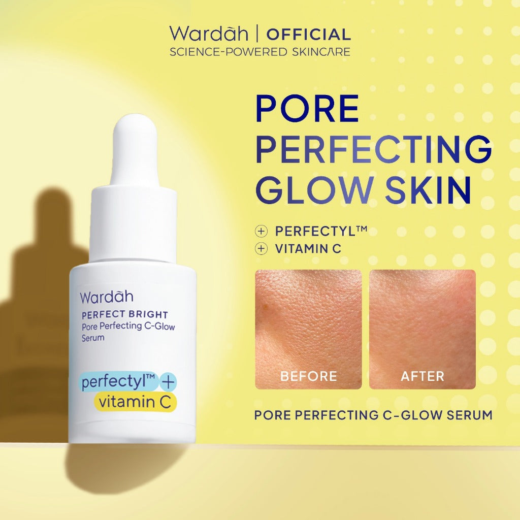 WARDAH Serum Complete Series For Every Skin Concern - Exosome PDRN Serum Tosca, Retinal Serum Silver, Acnederm, C-Defense, Lightening, Crystal Secret, Renew You, Hydra Rose, Symradiance 399, Perfectyl Perfect Bright, Peeling Exfoliating Serum - Skincare
