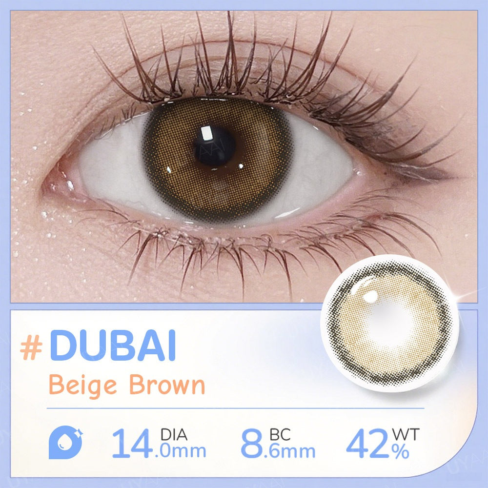 UYAAI softlens 14MM Minus 0.00 s/d -6.00 Mata Korea seri Classic Sepasang LENSA KONTAK  6Bulan