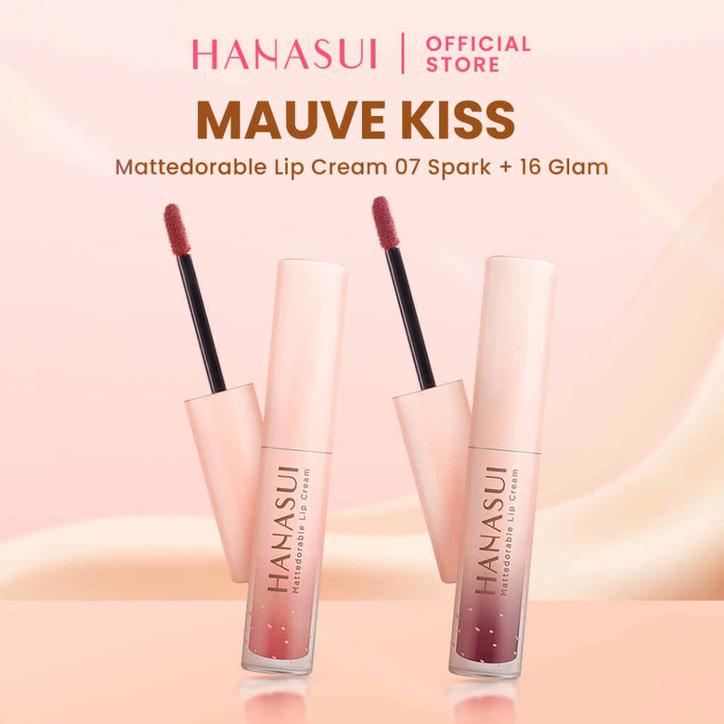 Hanasui Ombre Lips - Olive Oil Vitamin E Double Mouisturizing Velvet Matte Finish Longlasting