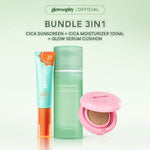 Glowsophy Bundle 3in1 Perfect Base Set Moisturizer 100ml + Cushion + Sunscreen