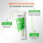 [NEW Hy! AMINO SERIES] YOU Hy! Amino+ 1.5% BHA Fight Acne Gel Cleanser YOU Hy! Amino+ 2% Niacinamide Brightening Gentle Cleanser YOU Hy! Amino+ 20% Centella Barrier Low pH Gel Cleanser