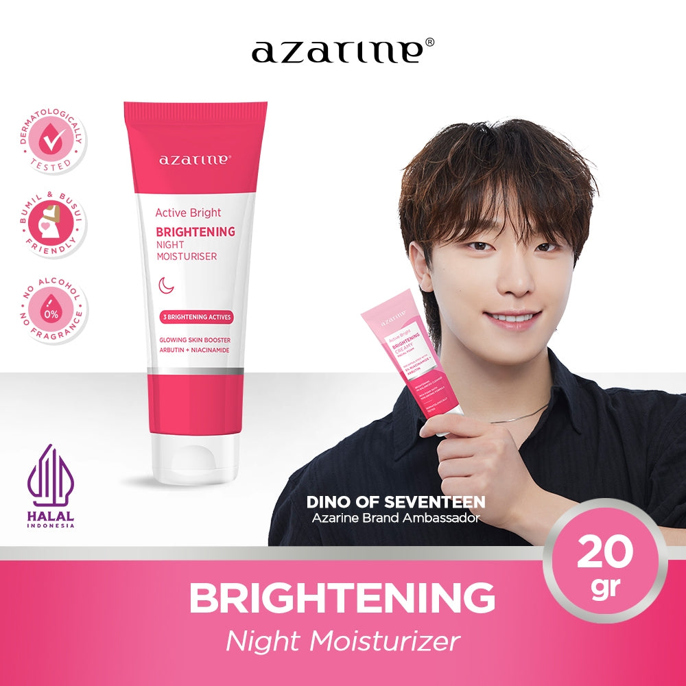 Azarine Active Bright - Brightening Night Moisturiser 20gr