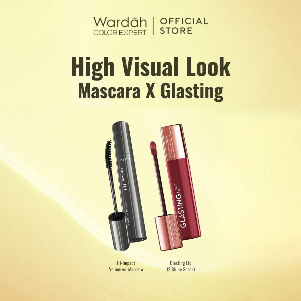 [Wardah Member Exclusive] NEW! WARDAH Mascara - Anti-Gravity Iron Mascara, Hi-Impact Volumizer Mascara, Wardah Zero Trace Mascara Remover - Bulu Mata Lentik Tebal Panjang Natural Maskara Sashfir Ringan Tahan 24 Jam Smudgeproof Waterproof No Clumpy -Makeup