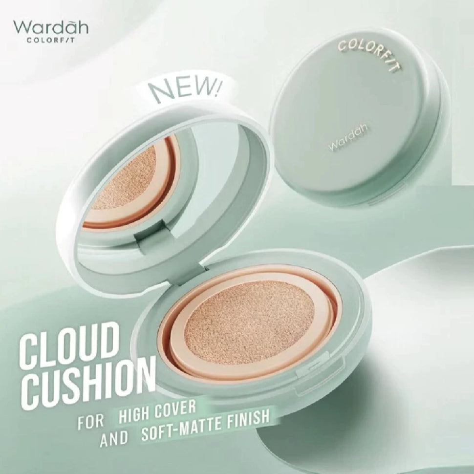 Wardah Colorfit 5D Blur Cloud Cushion 15g