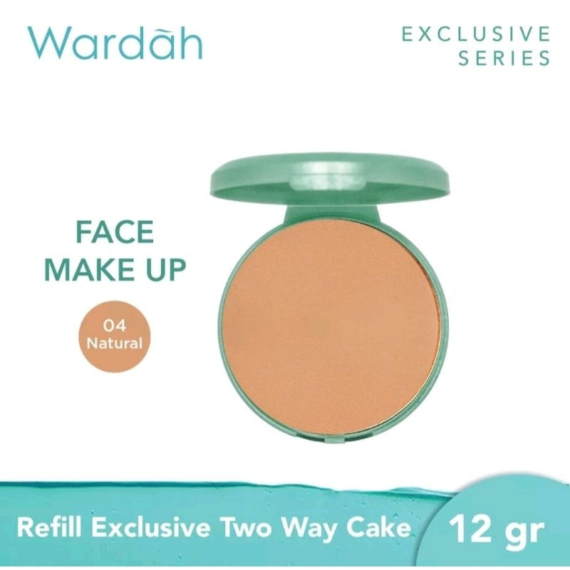 WARDAH EXCLUSIVE two way cake Refill / Wardah Exclusive two way cake