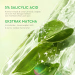 [New]Glad2Glow Matcha Salicylic Acid Acne Facial Cleanser 80ml Anti Jerawat Kontrol Minyak Face Wash Oily Acne Prone Skin Friendly sabun cuci muka g2g