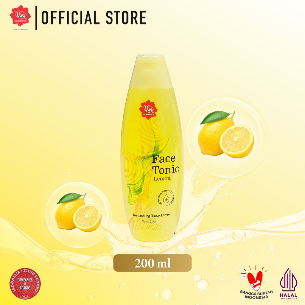 Viva Face Tonic Lemon (100 ml & 200 ml)