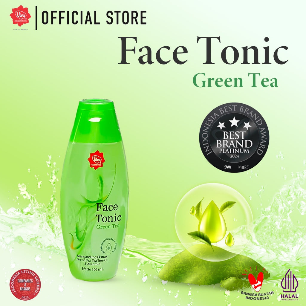 Viva Face Tonic Green Tea 100 ml
