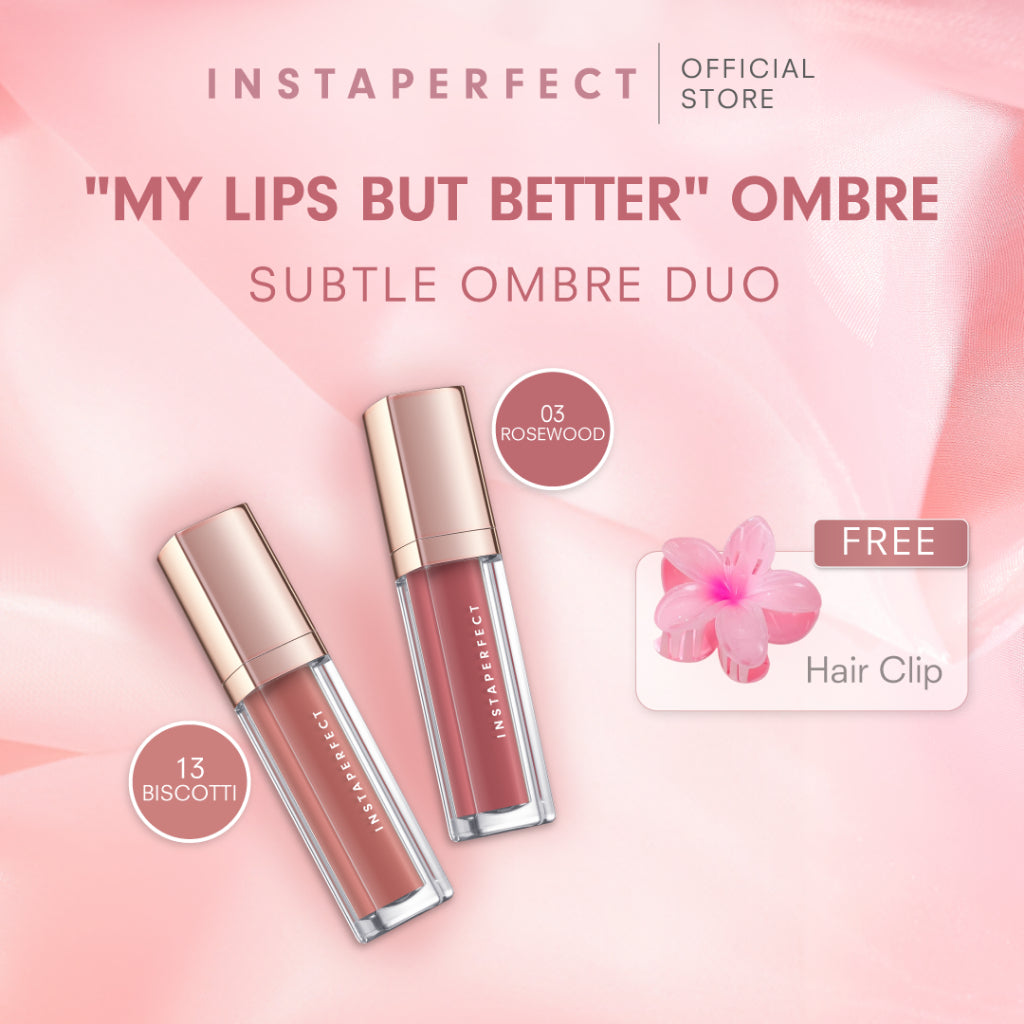 [NEW SHADES] Instaperfect Subtle Ombre Bundle- Suede Lip Matte- Lip Cream