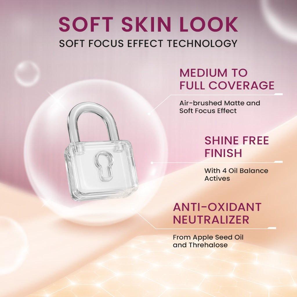 [NEW] Hanasui Next Level Coverlock Powder Foundation - Porefect Blur, Flawless Looking & 4X Oil Control Balance