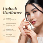 Glowsicha - Salmon DNA Serum - Mencerahkan Melembabkan Anti Aging Cerah Kencang Glowing Perawatan Wajah Anti Keriput Skincare Serum BPOM Wajah Cerah Lembab Awet Muda Skin Booster