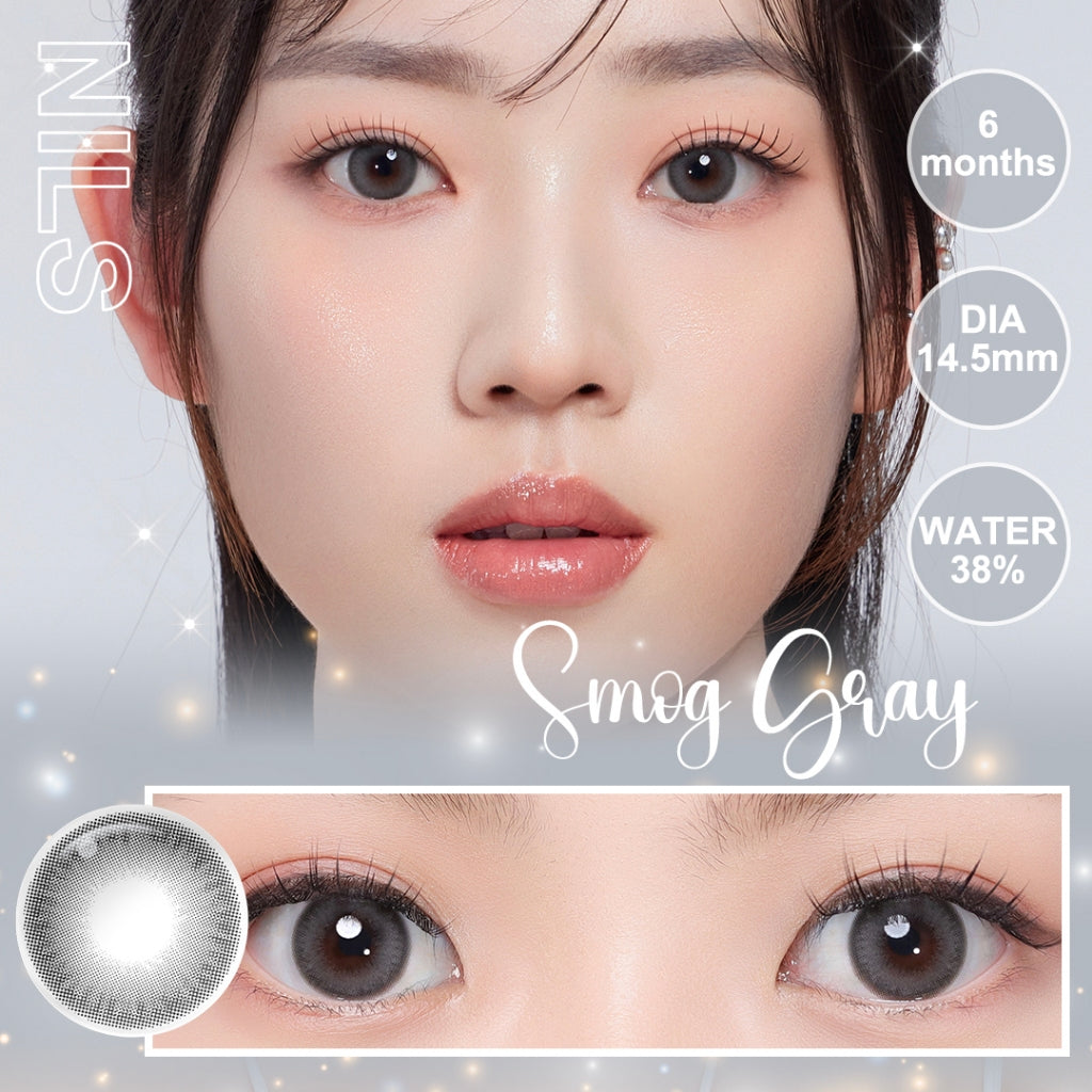 [0.00~-6.00]Magister Softlens Minus OMG Sepasang Lensa Kontak Warna Diameter 14.00mm 6bulan