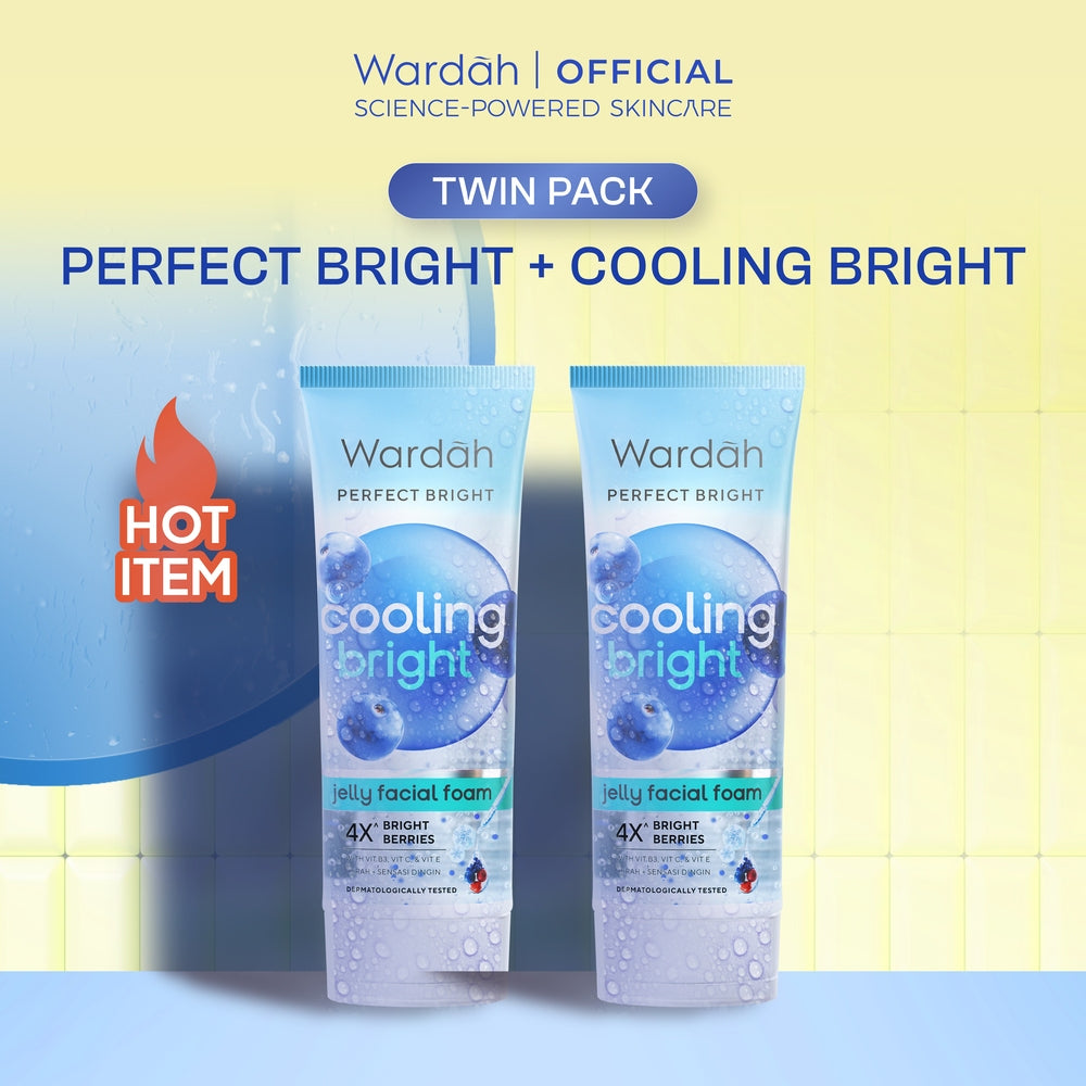 [TWINPACK] Wardah Gentle Facial Wash Low PH Series 100 ml (Sabun Cuci Muka Gentle Acid Mantle Expert) - NMF Amino Hydra Rose, NMF Amino C Defense, Cica Aloe - Skincare