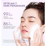 [Big Size]Glad2Glow Blueberry Ceramide Low pH Gel Cleanser 150ml facial wash skincare face wash sabun cuci muka cleansing balm exfoliating exfoliasi wajah sabun muka pembersih wajah Memperbaiki penghalang kulit tetap terhidrasi wajah bersih