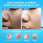 Hanasui Vitamin C + Collagen Serum - Lembap, Hidrasi & Cerah Collagen, 2% Niacinamide & 1% Vitamin C