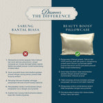 Sarung Bantal PREMIUM Satin Silk Terli Beauty (Queen Size)
