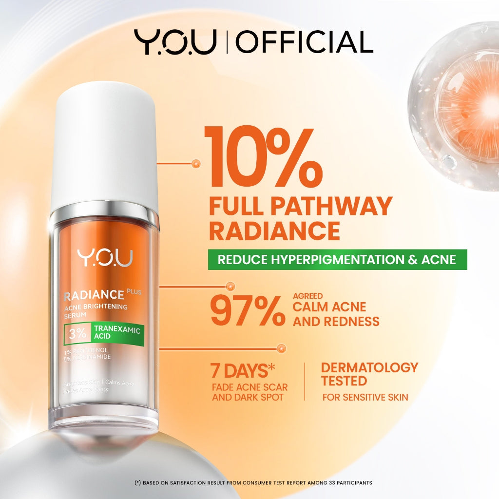[NEW RADIANCE SERIES] YOU Radiance Plus Acne Brightening Serum | YOU Radiance Glow Illuminating Serum | YOU Radiance UP! Spotless Brightening Serum