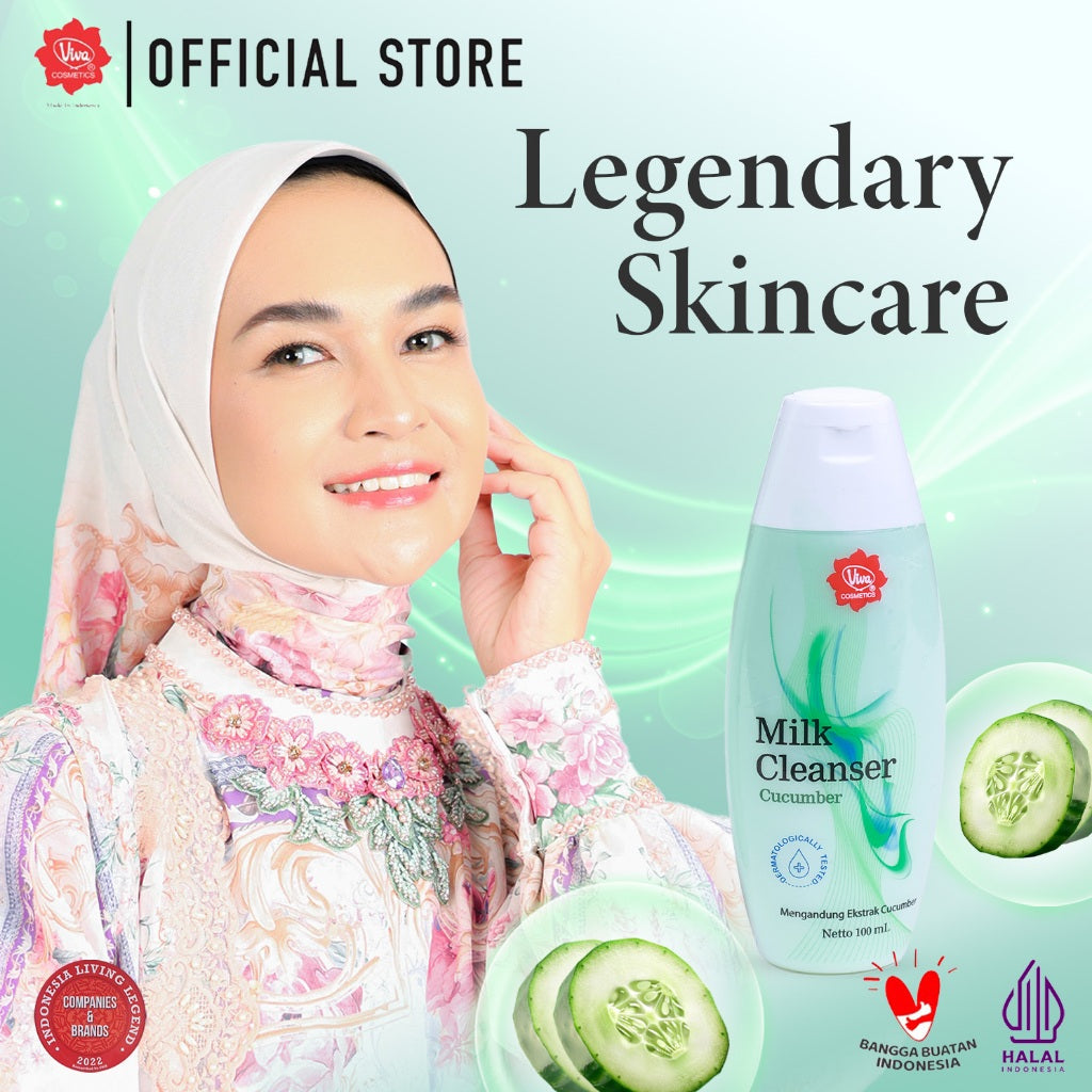 Viva Milk Cleanser Cucumber - (100 ml & 200 ml)