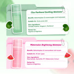 Glowsophy Bundle 2in1 Calm and Bright Hydration - Moisturizer CICA Centella Soothing Moisturizer 100 ml + Watermelon Brightening Moisturizer Niacinamide 100 ml