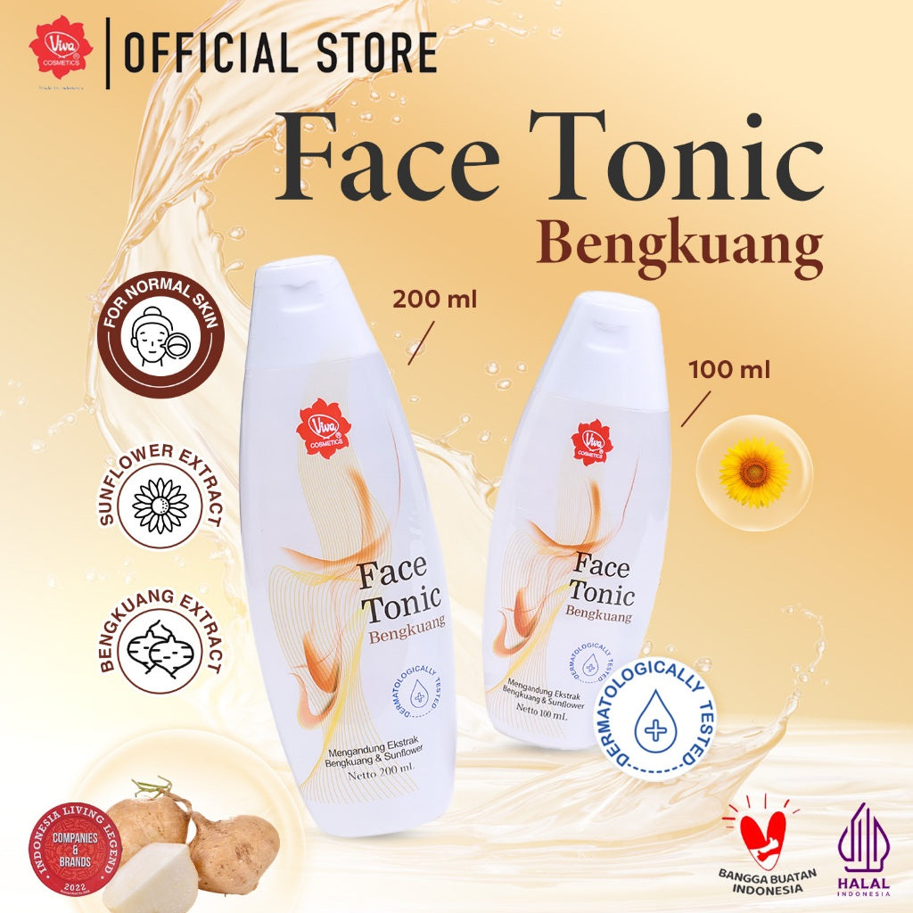Viva Face Tonic Bengkuang (100 ml & 200 ml)