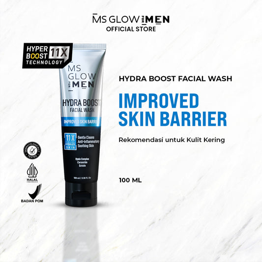 MS Glow For Men Hydra Boost Facial Wash - 100 ml