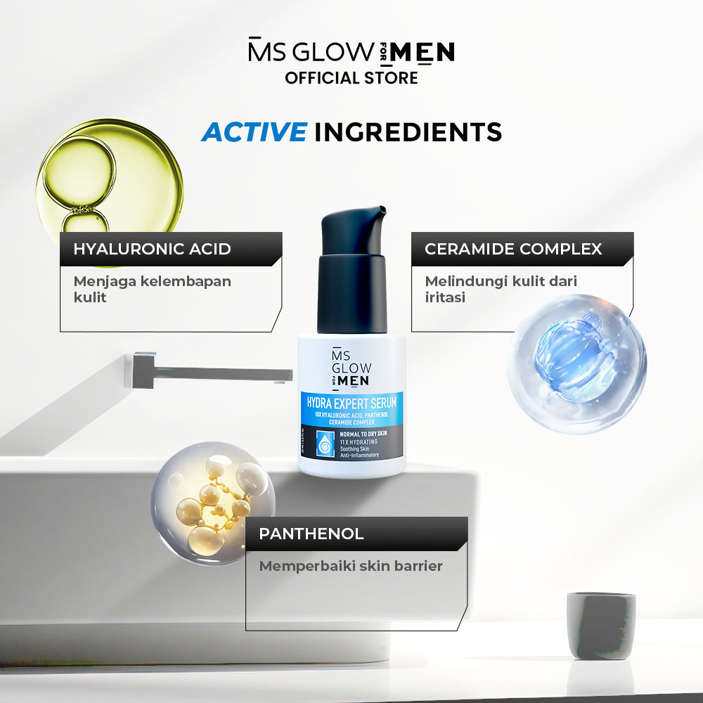 MS Glow For Men Hydra Expert Serum - 20 ml