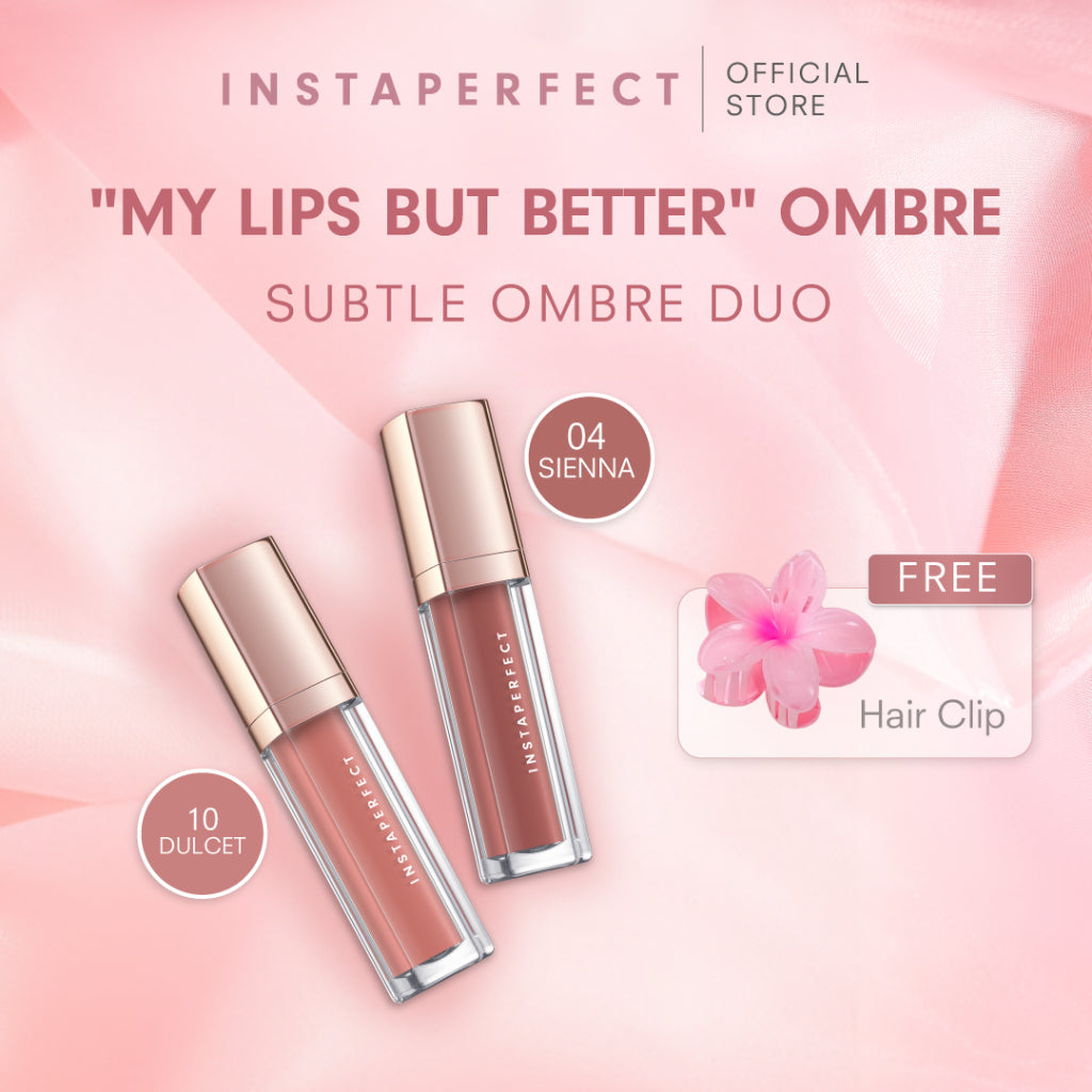 [NEW SHADES] Instaperfect Subtle Ombre Bundle- Suede Lip Matte- Lip Cream