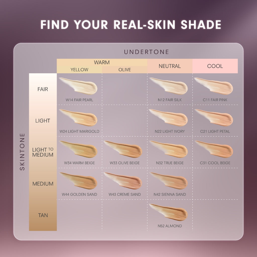 Instaperfect My skin & lips but better - real skin high coverage complexion, healthy glow, blurring, lip cream, blurry, transfer resistant ((Skin Glow Mesh Cushion + Suede lip matte )