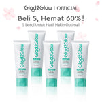 [Hemat 5PCS]Glad2Glow Facial Cleanser Series-Low PH Gel Centella Mencerahkan Pencerah Wajah Anti Jerawat Penuaan Hilangkan Flek & Tenangkan face wash Pembersih Wajah Membersihkan kotoran dan minyak Menjaga pelindung kulit Mengobati g2glow official store