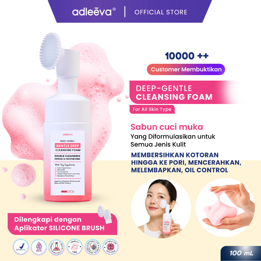 ADLEEVA Gentle Deep Cleansing Foam