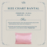 Sarung Bantal PREMIUM Satin Silk Terli Beauty (Queen Size)