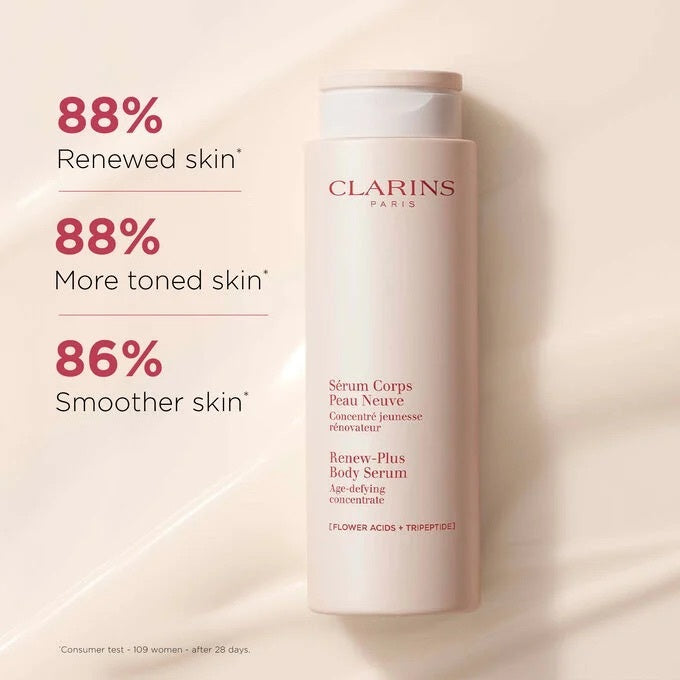 CLARINS New Renew-Plus Body Serum 200ml - Serum Anti Aging Tubuh