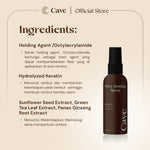 Cave Paket Hair Fiber 25 Gram & Fiber Holding Spray - Serbuk Penebal dan Pelebat Rambut Tipis Instan Penutup Kebotakan Tahan Lama