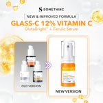 [BARU!] SOMETHINC GLASS-C 12% VITAMIN C + GlutaBright + FERULIC Serum - Mencerahkan wajah, Serum Brigthening hapus dark Spot, Age Spot & Freckles, Glowing Serum