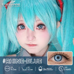 Eyeshare Softlens RHINE BLUE 14.5MM 1Pasang Lensa Kontak Big Eyes Cosplay Mata Halloween Softlen