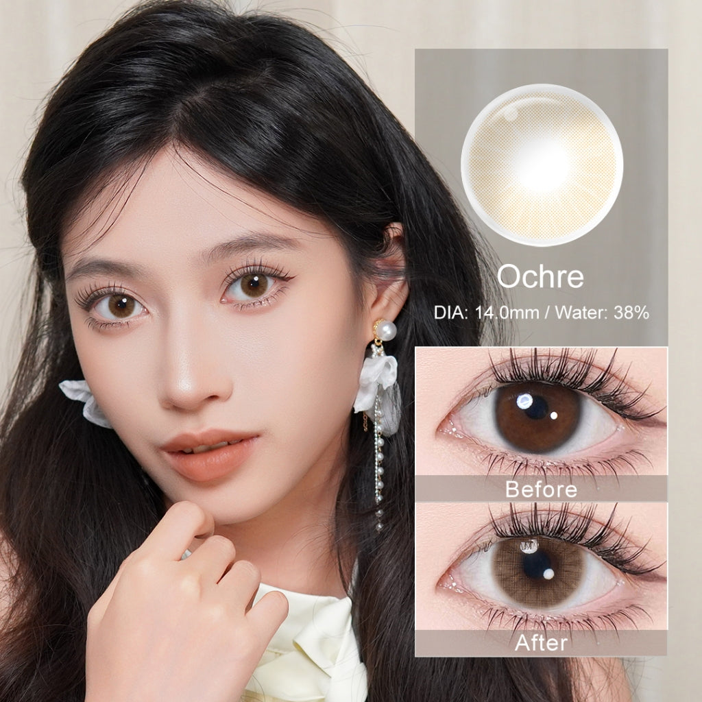 [Direkomendasikan]Magister Softlens Normal 1 pasang lensa kontak warna Fashionable dan serbaguna diameter 14.0mm softlens softlens mata softlens mata korea