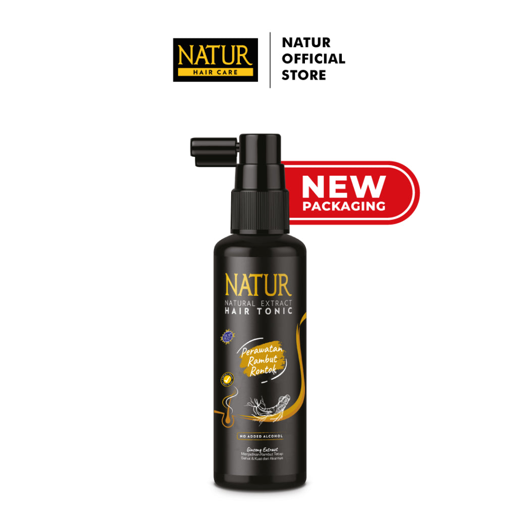 [SPECIAL DISCOUNT] Natur Hair Tonic 90ml Anti Hair Fall Ginseng