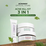 ACNAWAY Mugwort Water Gel Moisturizer - Moisture Gel Pelembab Wajah Untuk Kulit Berjerawat Acne Friendly Melembapkan Wajah Sensitif Cooling Soothing Gel Untuk Kulit Kemerahan Acne Prone Daily Moist Anti Acne Cepat Menyerap Skincare Calming Centella Cream