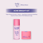 Finally Found You! Bright Balance Kit : Triple Vitamin B-Arrier + Peach + Snail Mucin Intensive Soothing Essence Toner 100mL + Soy Bright! Moisturizer 30gr/Snail Moisturizer 50gr
