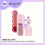Rosé All Day Cheeky Flush Blush On Cair – Liquid Blush Ringan Hasil Natural