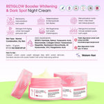 BUNDLE COMBO MELACARE Whitening Glow Booster Series Complete + Peeling Serum + Moisturizer