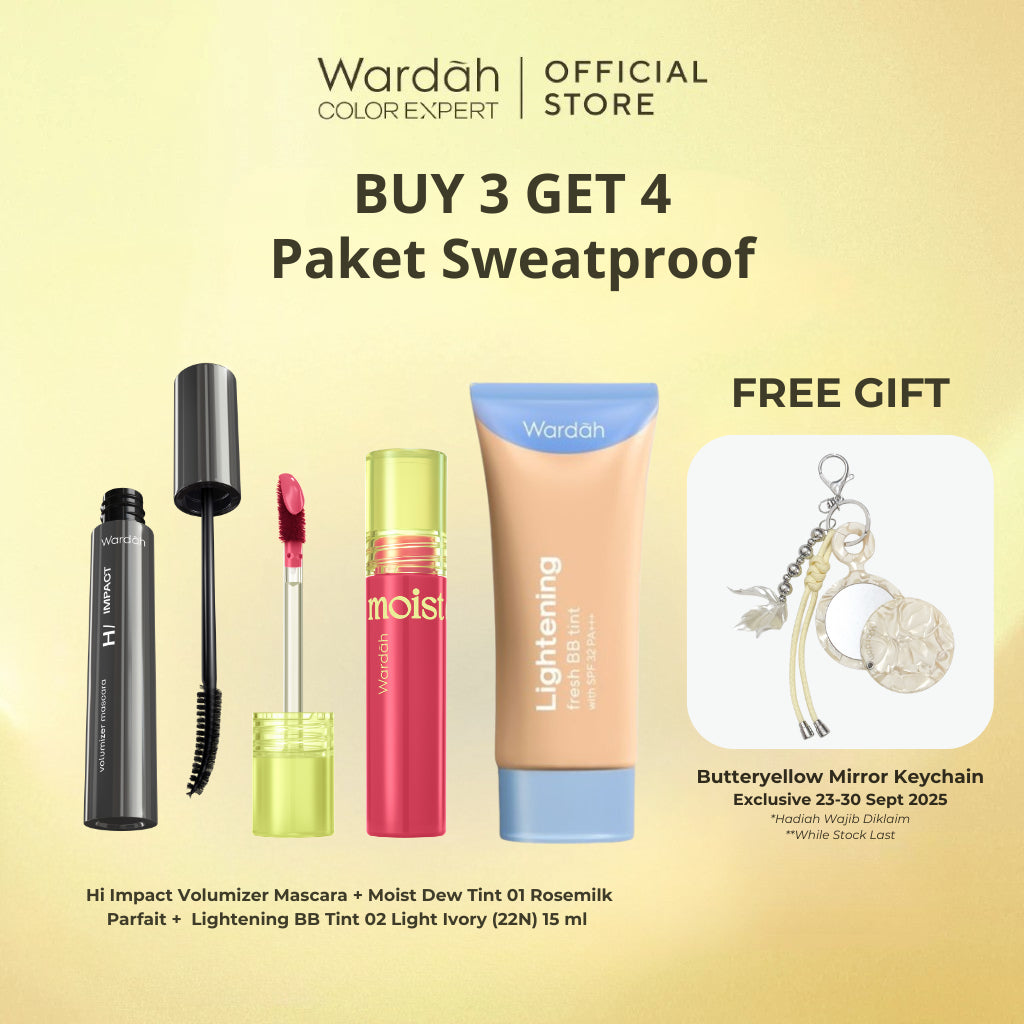 [MASCARA WEDDING SASHFIR] NEW! WARDAH Mascara - Hi-Impact Volumizer Mascara, Anti-Gravity Iron Mascara, Wardah Zero Trace Mascara Remover - Bulu Mata Lentik Tebal Panjang Natural, Maskara Ringan Tahan Lama 24 Jam Smudgeproof, Waterproof, No Clumpy -Makeup