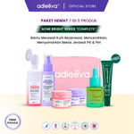 ADLEEVA Paket Hemat Acne Bright Series "COMPLETE" (Paket Isi 5 - Free Acne Blemish Spot)