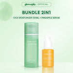 Glowsophy CICA Panthenol Soothing Moisturizer Gel 100ml - Pelembab Wajah Ringan Kulit Berjerawat & Sensitif untuk Membantu Menenangkan dan Meredakan Jerawat Kemerahan dengan sensasi Calming Pengontrol Minyak  Krim Anti Jerawat
