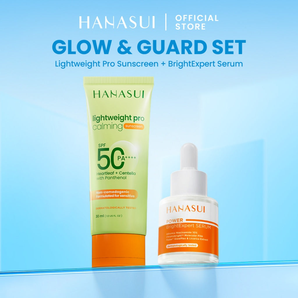 [NEW] Hanasui Lightweight Pro Calming Sunscreen SPF 50 - Sunscreen Kulit Sensitif & Jerawat - Non Comedogenic 0% Alcohol & Perfume