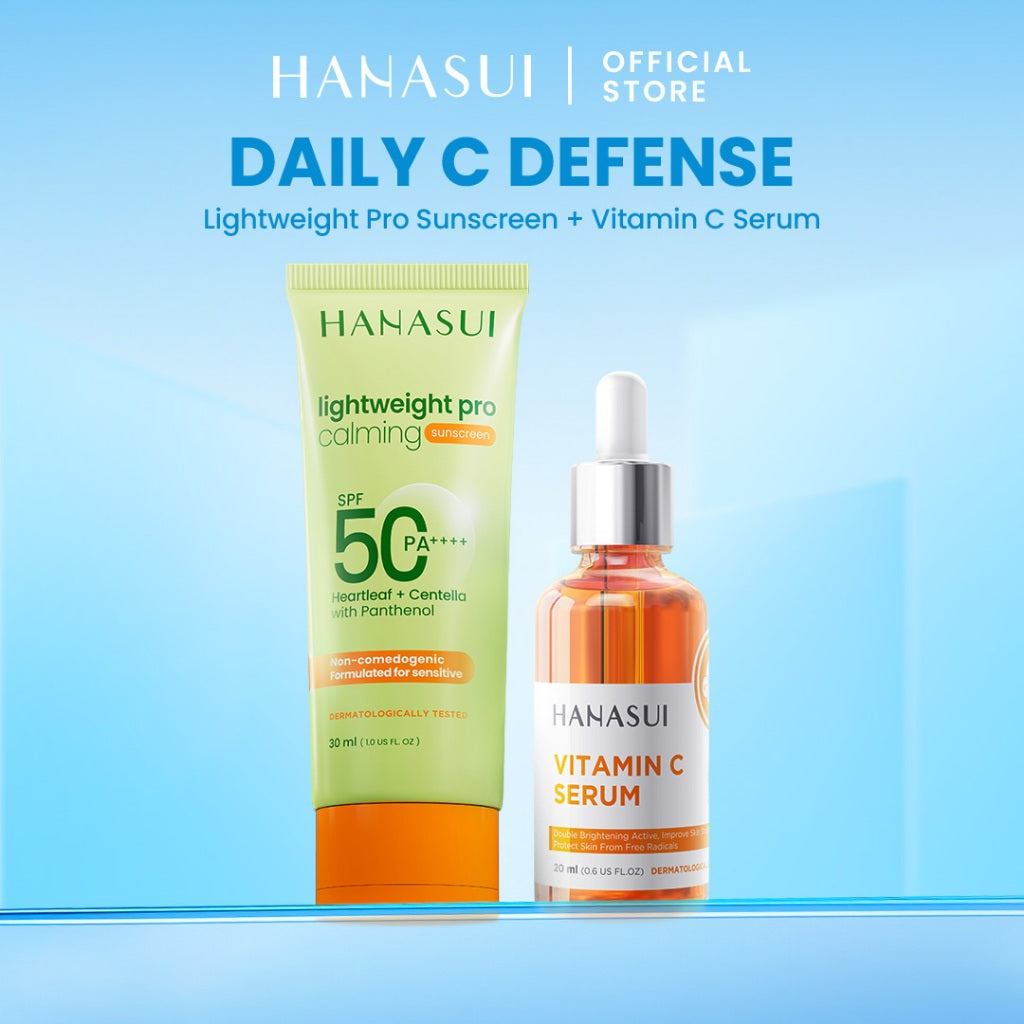 [NEW] Hanasui Lightweight Pro Calming Sunscreen SPF 50 - Sunscreen Kulit Sensitif & Jerawat - Non Comedogenic 0% Alcohol & Perfume