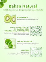 [ORDER NOW, HEMAT 50K]Glad2Glow Acne Jerawat Bundle 7in1 paket Centella madeca cream-Moisturizer+Serum+Cleanser+Toner+Clay Stick+Gel Skincare  Mask Menghilangkan Menenangkan kemerahan pada kulit Atur Minyak BerlebihMerawat Kulit g2glow official store