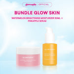 Glowsophy Bundle 2in1 Glow Skin Watermelon Brightening Moisturizer 30 ml + Pineapple Triple C Glow and Bright Serum 30 ml